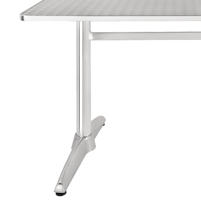 Table rectangulaire &agrave; deux pieds - Bolero - U432