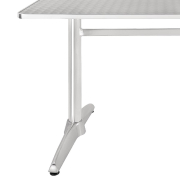 Rechthoekige tafel met twee poten - Bolero - U432