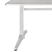 Table rectangulaire &agrave; deux pieds - Bolero - U432