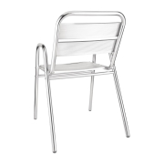 Fauteuils empilables en aluminium avec accoudoir - Bolero - U501