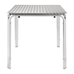 Table carr&eacute;e empilable 700 mm - Bolero - U505