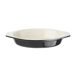 Plat &agrave; gratin ovale noir...