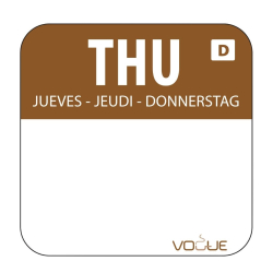 Oplosbare voedseletiketten...