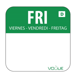 Oplosbare voedseletiketten...