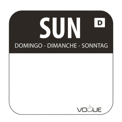 Oplosbare voedseletiketten...