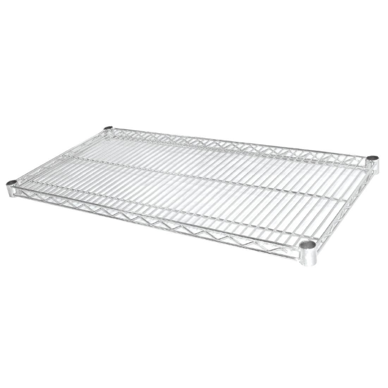 Lot de 2 &eacute;tag&egrave;res m&eacute;talliques Largeur 91,5cm - Vogue U889