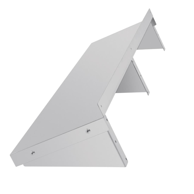 Étagère Murale Inox 120x20 Cm - AISI 430, Capacité 40kg, Pour Cuisine Pro, Restaurant, Rangement épices