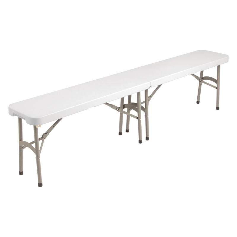 Opvouwbare bank in het midden Bolero 1830mm - Gastronoble - Y817