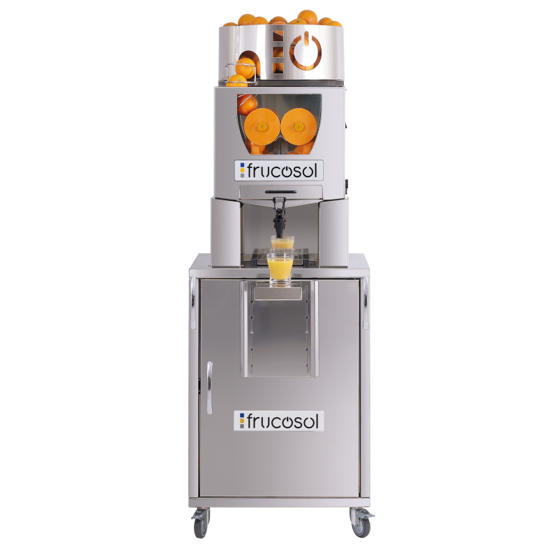 Presse-agrumes compact &agrave; alimentation automatique - Frucosol - SELF SERVICE