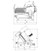 Automatische zwaartekracht snijmachine - Noaw - G/LI