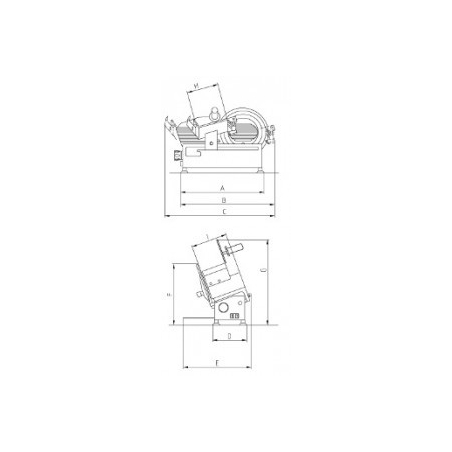 Zwaartekracht snijmachine - Noaw - 250TP