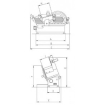 Zwaartekracht snijmachine - Noaw - 250TP
