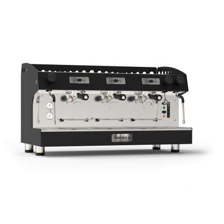 Espressomachine - Caravel 3 TC Zwart - Fiamma