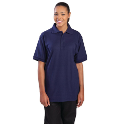 Polo mixte bleu marine L -...