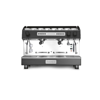 Espressomachine - Caravel 2 CV TC Zwart - Fiamma