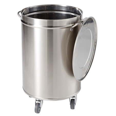 Roestvrij stalen ronde bak 50L - Sofinor - CPB05R1