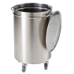 Roestvrij stalen ronde bak 50L - Sofinor - CPB05R1
