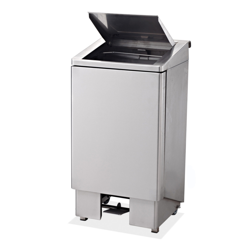 Roestvrij stalen vuilnisbak 120L - Sofinor - CPB120V