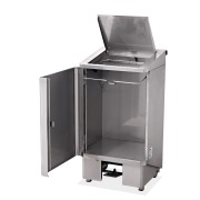 Poubelle inox 120L - Sofinor - CPB120V