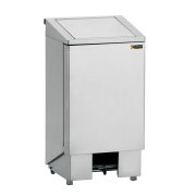 Roestvrij stalen vuilnisbak 120L - Sofinor - CPB120V