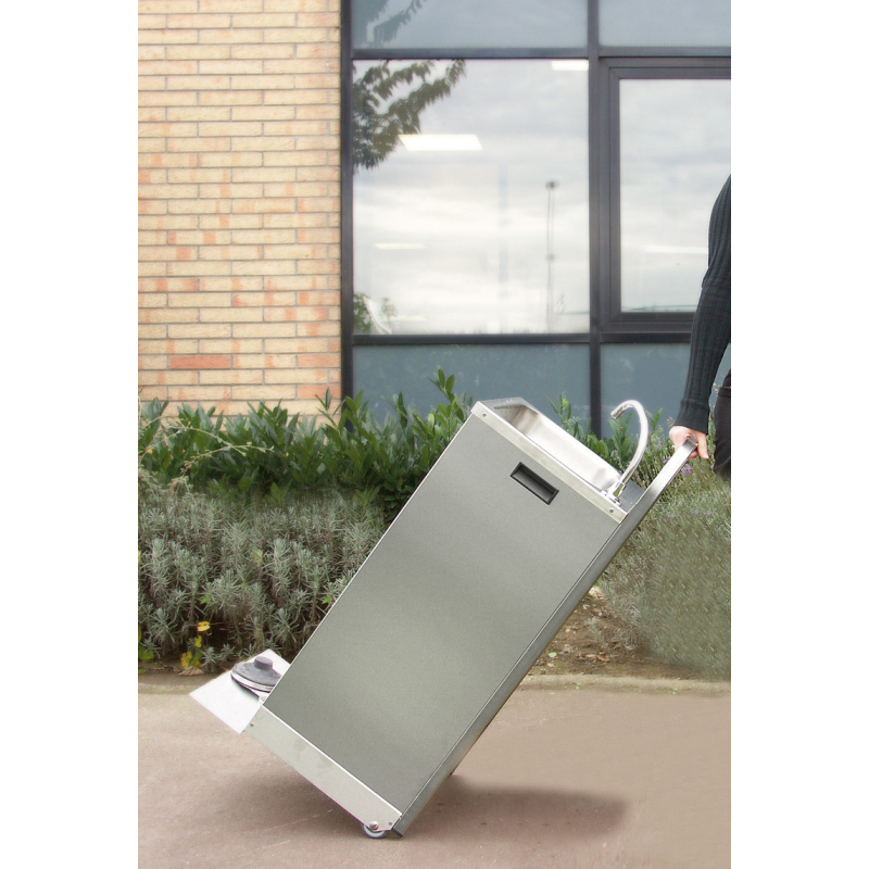 Stand-alone handwasstation met jerrycans - Sofinor - LMASWA