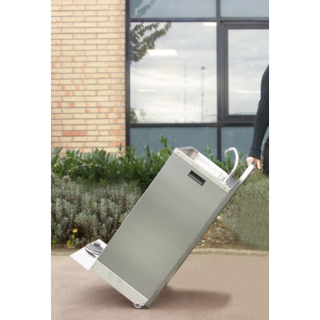 Stand-alone handwasstation met jerrycans - Sofinor - LMASWA