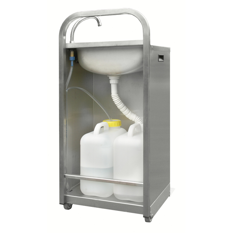 Stand-alone handwasstation met jerrycans - Sofinor - LMASWA