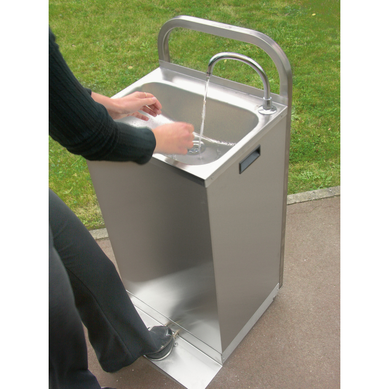 Stand-alone handwasstation met jerrycans - Sofinor - LMASWA