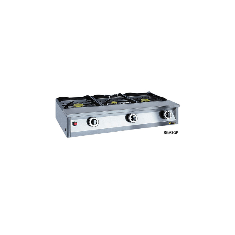 Gasfornuis 3 Branders - Ontsteking 1x3,1 & 2x4,6kW - Propaan - Sofinor
