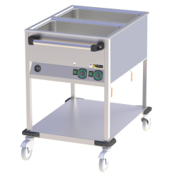 Trolley 2 bain-marie gn 1/1...