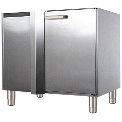 Lage hoekcommode met 1 deur...