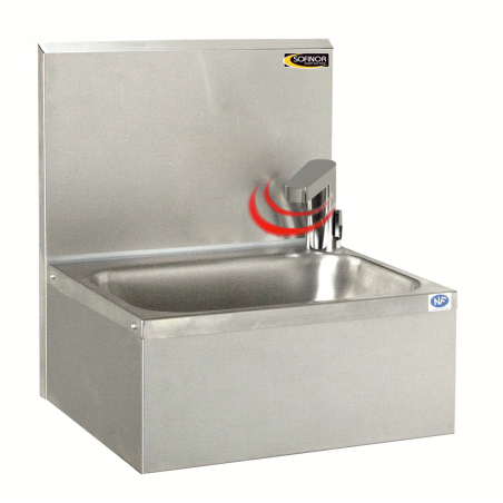 Handwasbak 460x380x524 nf elektronische celsturing batterijvoeding - Sofinor - LMASWENF