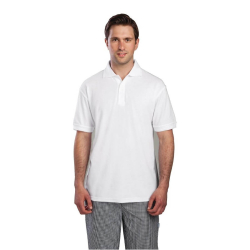 Polo mixte blanc L -...