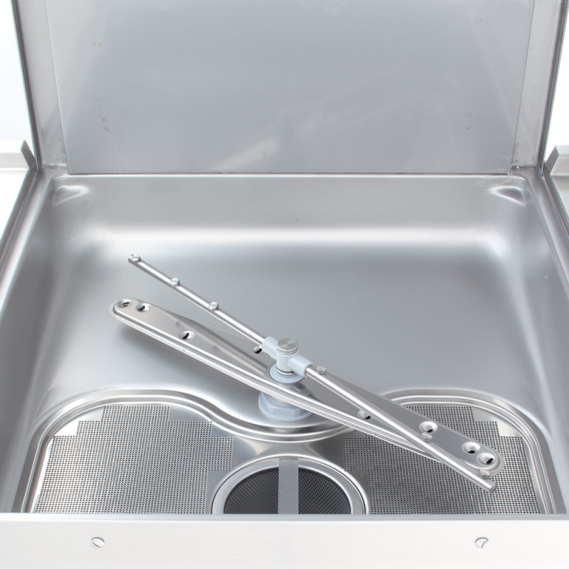 Vaatwasser met mandafdekking 500x500 mm Break Tank Active Wash - D26/6B - Diamant