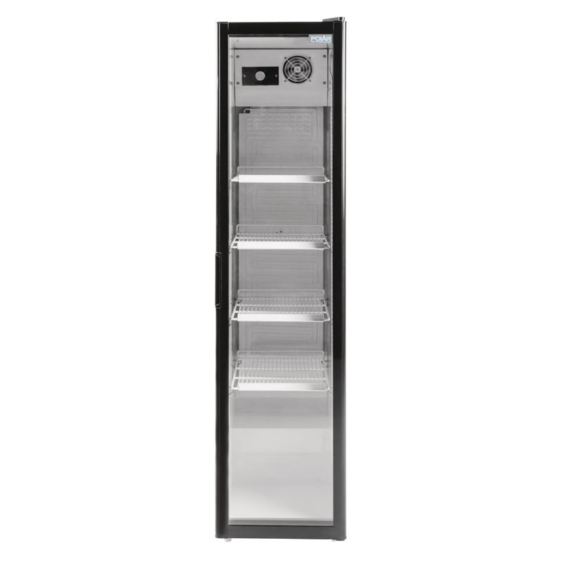 Refroidisseur &agrave; bouteilles Slimline Polar S&eacute;rie G noir - Mod&egrave;le Gain de Place - CS586 - Polar