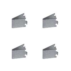 Kit de 4 clips pour grille...