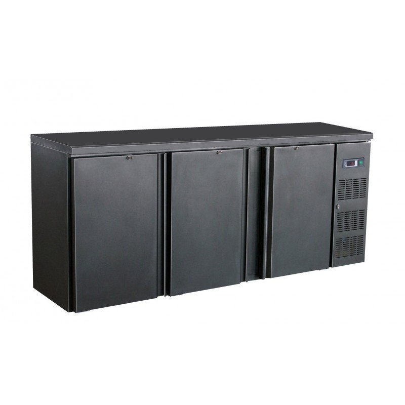 Gekoelde achterbar 537 L - Massieve deuren - Combisteel