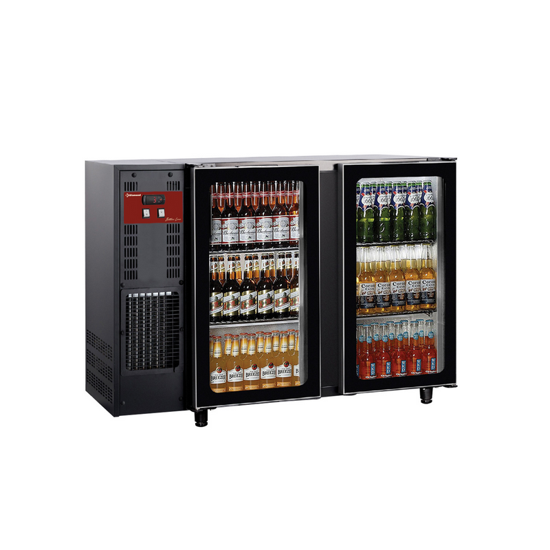 Refroidisseur de bouteilles 2 portes vitr&eacute;es, 375 litres - Diamond - TAVT/2G-R2