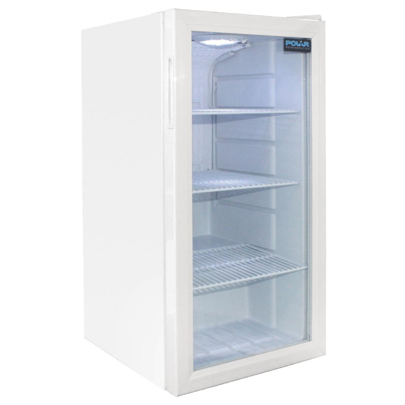 Positief gekoelde tafelmodel koelvitrine Polar Serie C 88L - CF750 - Polar