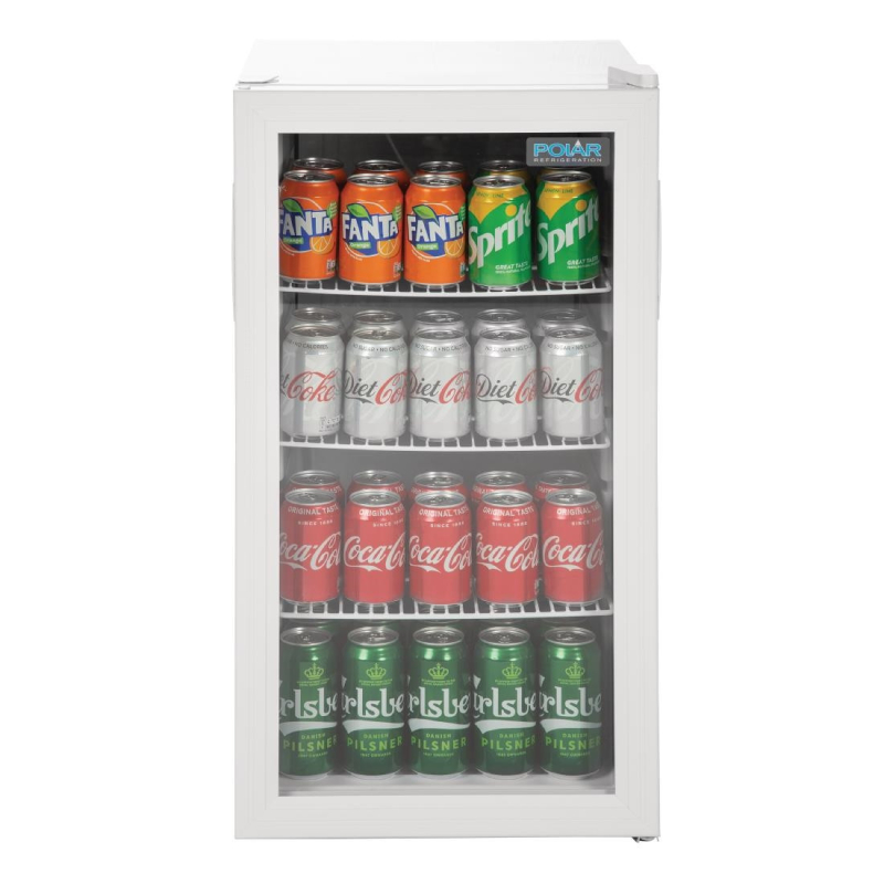 Positief gekoelde tafelmodel koelvitrine Polar Serie C 88L - CF750 - Polar