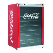 Coca-Cola&reg; positieve glazen kast, 115L - HIGHCUBE
