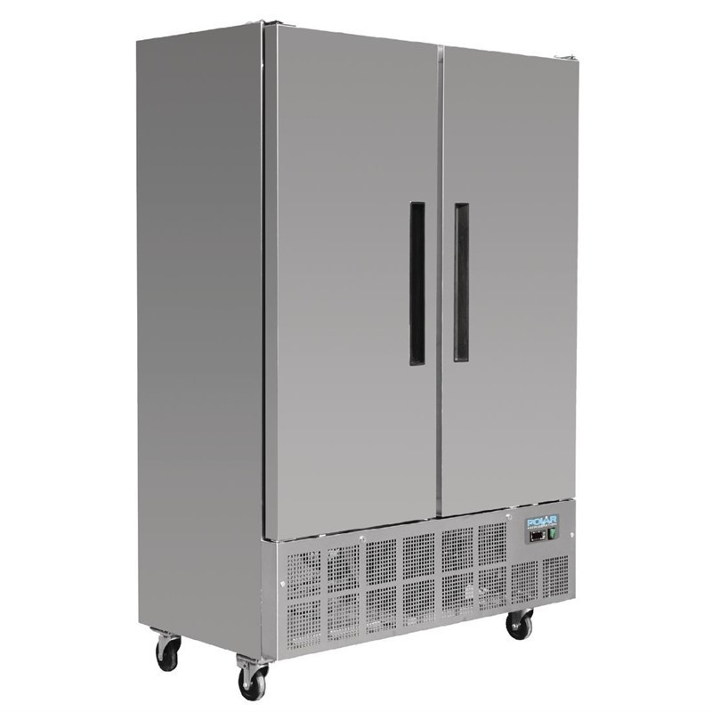2-deurs negatieve koelvitrine 960L Polar G Serie