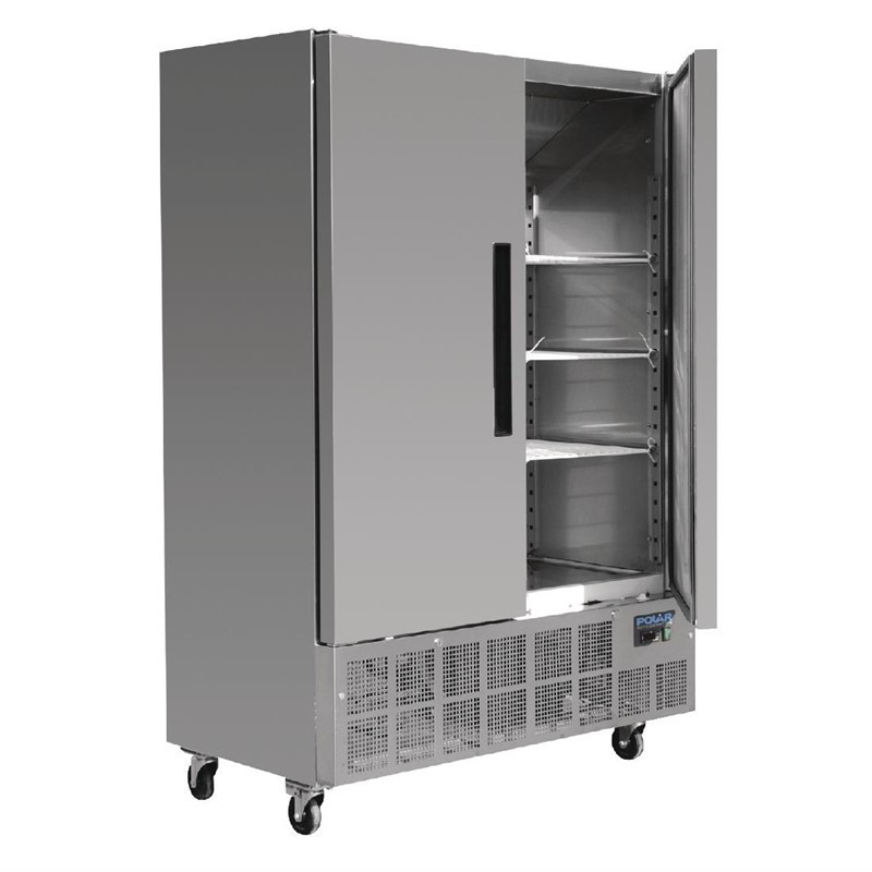 2-deurs negatieve koelvitrine 960L Polar G Serie