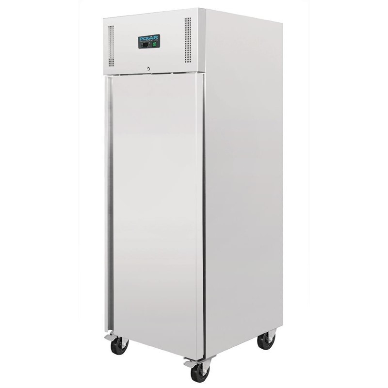 1-deurs roestvrijstalen GN positieve kast 650L Polar Serie U