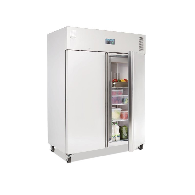 Professionele 2-deurs Gastronorm koelkast 1300L Polar U-Serie