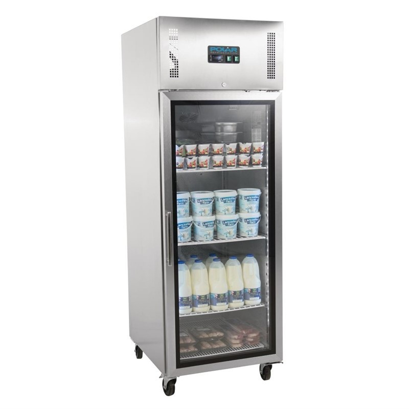 Positieve koelvitrine GN 2/1 - Grote capaciteit - CW197 - Polar Serie G
