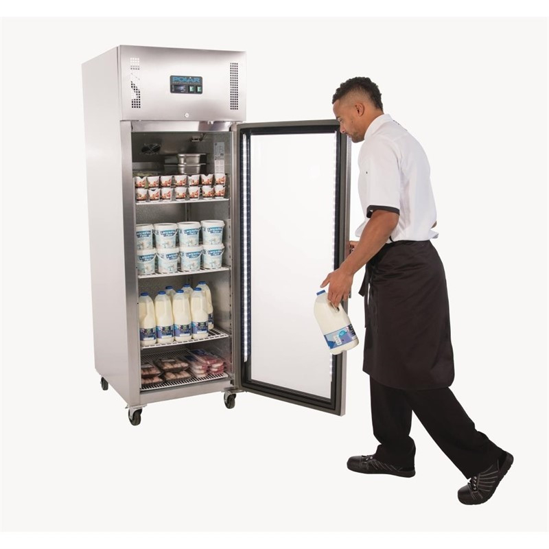Positieve koelvitrine GN 2/1 - Grote capaciteit - CW197 - Polar Serie G