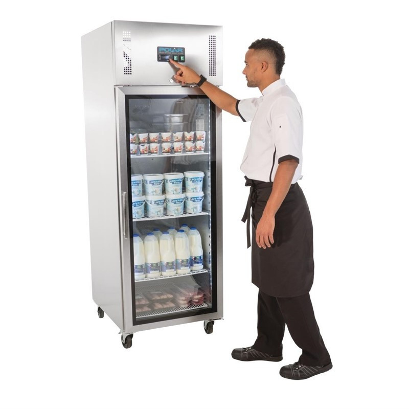 Positieve koelvitrine GN 2/1 - Grote capaciteit - CW197 - Polar Serie G
