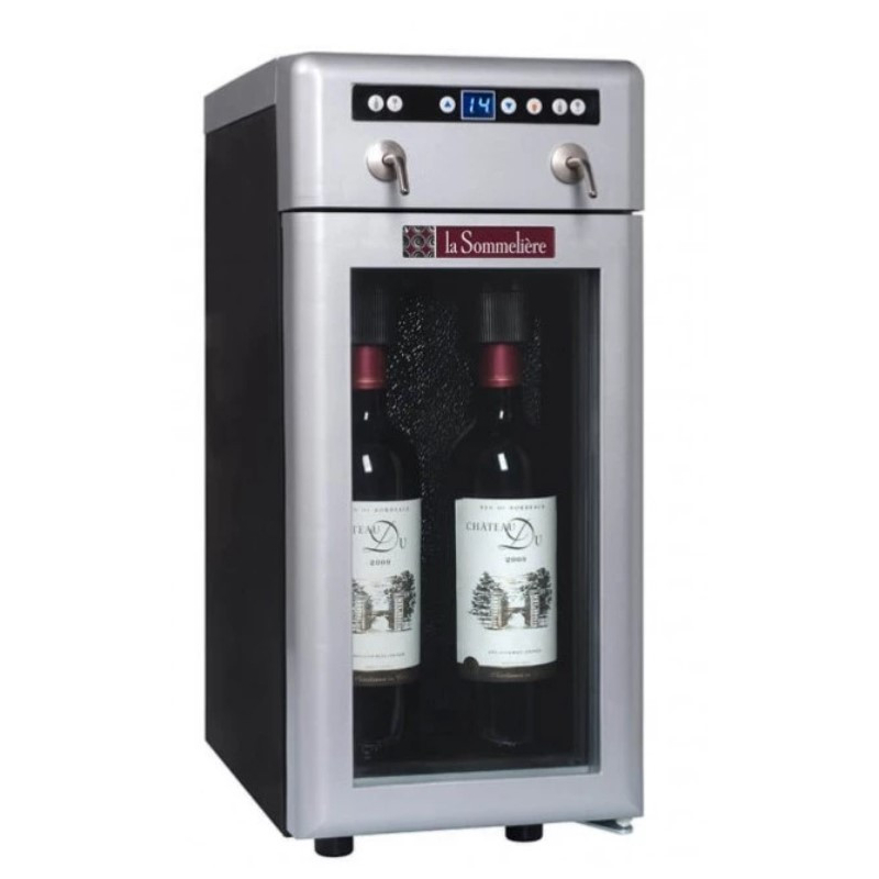 Wijndispenser voor 2 flessen - La Sommeli&egrave;re - DVV22