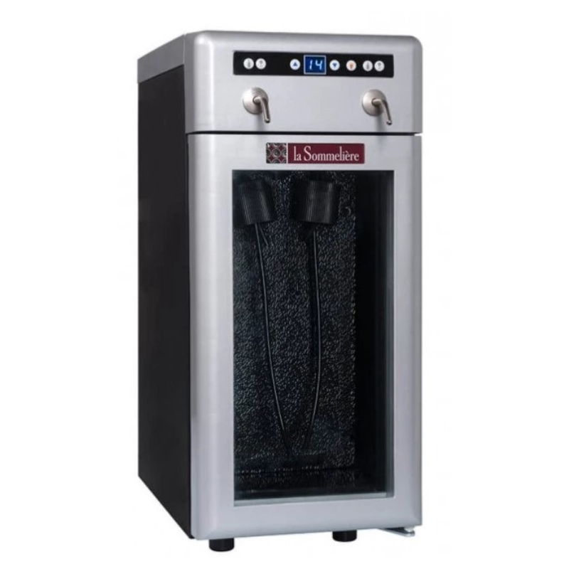 Wijndispenser voor 2 flessen - La Sommeli&egrave;re - DVV22